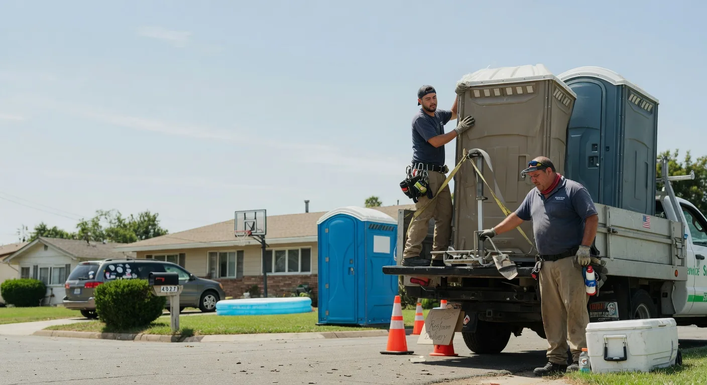 Porta Potty Rental in Hitchcock, OK near me